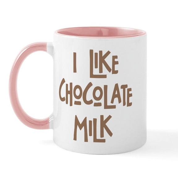 CafePress - I Like Chocolate Milk Mug - 11 oz Ceramic Mug - Novelty Coffee Tea Cup