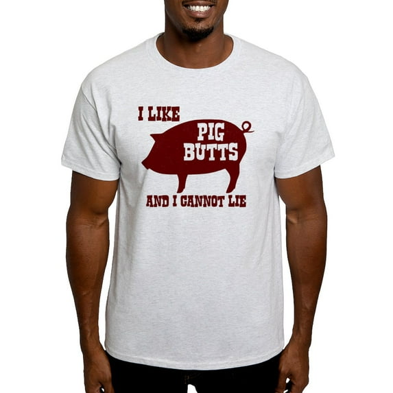 CafePress - I Like Pig Butts T Shirt - Men's Classic Graphic T-Shirt
