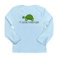 thumbnail image 1 of CafePress - I Like Turtles Long Sleeve Infant T Shirt - Long Sleeve Infant T-Shirt, 1 of 2