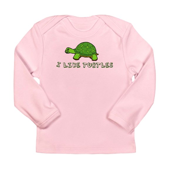 CafePress - I Like Turtles Long Sleeve Infant T Shirt - Long Sleeve Infant T-Shirt