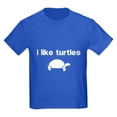 thumbnail image 1 of CafePress - I Like Turtles T Shirt - Dark T-Shirt Kids XS-XL, 1 of 4
