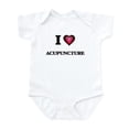 thumbnail image 1 of CafePress - I Love Acupuncture Body Suit - Baby Light Bodysuit, Size Newborn - 24 Months, 1 of 4
