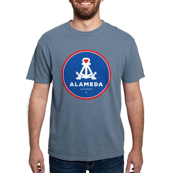 CafePress - I Love Alameda Men'S T Shirt - Mens Comfort Colors Shirt