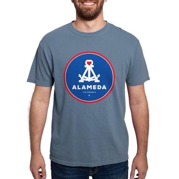 CafePress - I Love Alameda Men'S T Shirt - Mens Comfort Colors Shirt