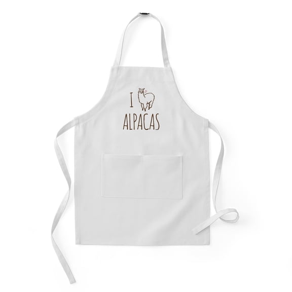 CafePress - I Love Alpacas - Kids Apron