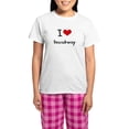 thumbnail image 1 of CafePress - I Love BROADWAY Pajamas - Women's Short Sleeve Print T-Shirt and Pants Light Cotton Pajama Set, 1 of 7