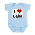thumbnail image 1 of CafePress - I Love Baba Infant Bodysuit - Baby Light Bodysuit, Size Newborn - 24 Months, 1 of 4