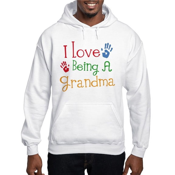 CafePress - I Love Being A Grandma Hooded Sweatshirt - Pullover Hoodie, Hooded Sweatshirt