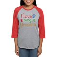 thumbnail image 1 of CafePress - I Love Being A Grandma Long Sleeve T Shirt - Womens Baseball Tee, 1 of 4