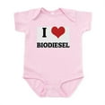 thumbnail image 1 of CafePress - I Love Biodiesel Infant Creeper - Baby Light Bodysuit, Size Newborn - 24 Months, 1 of 4
