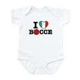 thumbnail image 1 of CafePress - I Love Bocce Infant Bodysuit - Baby Light Bodysuit, Size Newborn - 24 Months, 1 of 4
