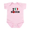 thumbnail image 1 of CafePress - I Love Bocce Infant Bodysuit - Baby Light Bodysuit, Size Newborn - 24 Months, 1 of 4