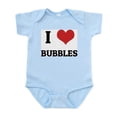 thumbnail image 1 of CafePress - I Love Bubbles Infant Creeper - Baby Light Bodysuit, Size Newborn - 24 Months, 1 of 4
