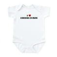 thumbnail image 1 of CafePress - I Love CHEESE CURDS Infant Bodysuit - Baby Light Bodysuit, Size Newborn - 24 Months, 1 of 4