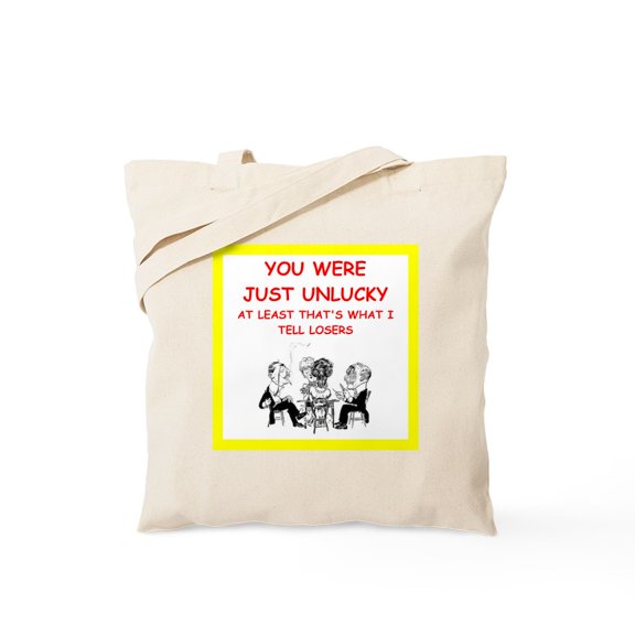 CafePress - I Love Card Games Tote Bag - Unisex Canvas Tote Bag, Beige, 1-Piece