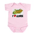 thumbnail image 1 of CafePress - I Love Corn Infant Bodysuit - Baby Light Bodysuit, Size Newborn - 24 Months, 1 of 4