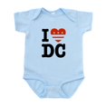 thumbnail image 1 of CafePress - I Love DC Infant Bodysuit - Baby Light Bodysuit, Size Newborn - 24 Months, 1 of 4