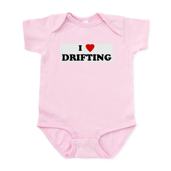 CafePress - I Love DRIFTING Infant Bodysuit - Baby Light Bodysuit, Size Newborn - 24 Months