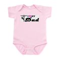 thumbnail image 1 of CafePress - I Love Dad Infant Bodysuit - Baby Light Bodysuit, Size Newborn - 24 Months, 1 of 4