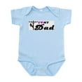 thumbnail image 1 of CafePress - I Love Dad Infant Bodysuit - Baby Light Bodysuit, Size Newborn - 24 Months, 1 of 4