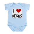thumbnail image 1 of CafePress - I Love Degus Infant Bodysuit - Baby Light Bodysuit, Size Newborn - 24 Months, 1 of 4