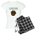 thumbnail image 1 of CafePress - I Love Dogs People Annoy Me Pajamas - Women's Short Sleeve Print T-Shirt and Pants Light Cotton Pajama Set, 1 of 7