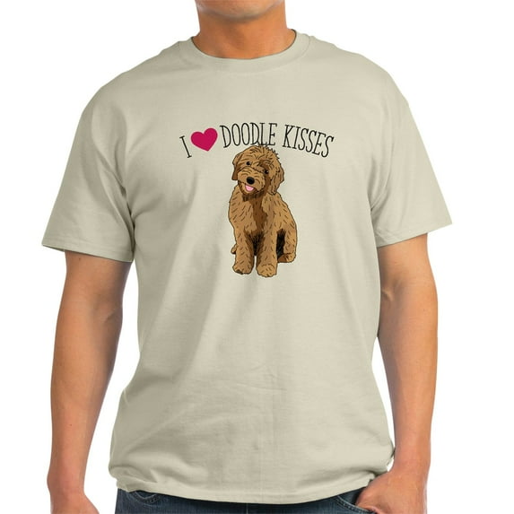 CafePress - I Love Doodle Kisses Light T Shirt - Men's Classic Graphic T-Shirt