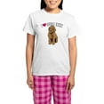 thumbnail image 1 of CafePress - I Love Doodle Kisses Women's Light Pajamas - Women's Short Sleeve Print T-Shirt and Pants Light Cotton Pajama Set, 1 of 7