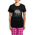 thumbnail image 1 of CafePress - I Love Elephants Women's Dark Pajamas - Women's Short Sleeve Print T-Shirt and Pants Dark Cotton Pajama Set, 1 of 7