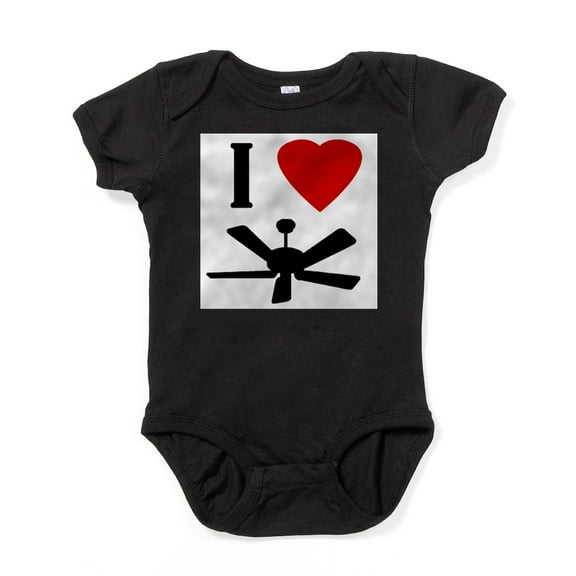 CafePress - I Love Fans Infant Bodysuit - Cute Infant Bodysuit Baby Romper - Size Newborn - 24 Months