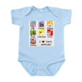 thumbnail image 1 of CafePress - I Love Farm Animals Infant Bodysuit - Baby Light Bodysuit, Size Newborn - 24 Months, 1 of 4