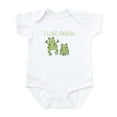 thumbnail image 1 of CafePress - I Love Frogs Infant Bodysuit - Baby Light Bodysuit, Size Newborn - 24 Months, 1 of 4