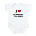 thumbnail image 1 of CafePress - I Love Gatlinburg Tennessee Body Suit - Baby Light Bodysuit, Size Newborn - 24 Months, 1 of 4