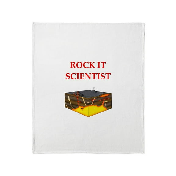 CafePress - I Love Geology Throw Blanket - Soft Fleece Throw Blanket, 50"x60" for All Ages