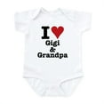 thumbnail image 1 of CafePress - I Love Gigi Infant Bodysuit - Baby Light Bodysuit, Size Newborn - 24 Months, 1 of 4