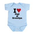 thumbnail image 1 of CafePress - I Love Gigi Infant Bodysuit - Baby Light Bodysuit, Size Newborn - 24 Months, 1 of 4