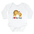 thumbnail image 1 of CafePress - I Love Gigi Long Sleeve Infant Bodysuit - Long Sleeve Cotton Baby Bodysuit, 1 of 4