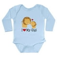 thumbnail image 1 of CafePress - I Love Gigi Long Sleeve Infant Bodysuit - Long Sleeve Cotton Baby Bodysuit, 1 of 4
