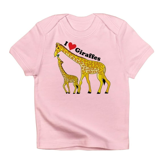CafePress - I Love Giraffes Infant T Shirt - Infant T-Shirt