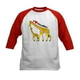 thumbnail image 1 of CafePress - I Love Giraffes Kids Baseball Jersey - Kids Cotton Baseball Jersey, 3/4 Sleeve Shirt, 1 of 4