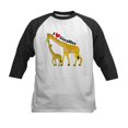 thumbnail image 1 of CafePress - I Love Giraffes Kids Baseball Jersey - Kids Cotton Baseball Jersey, 3/4 Sleeve Shirt, 1 of 4