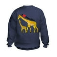 thumbnail image 1 of CafePress - I Love Giraffes Kids Sweatshirt - Kids Sweatshirt, Youth Crew Neck Sweatshirt, 1 of 4