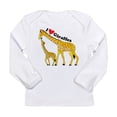 thumbnail image 1 of CafePress - I Love Giraffes Long Sleeve Infant T Shirt - Long Sleeve Infant T-Shirt, 1 of 2