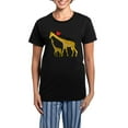 thumbnail image 1 of CafePress - I Love Giraffes Women's Dark Pajamas - Women's Short Sleeve Print T-Shirt and Pants Dark Cotton Pajama Set, 1 of 7