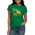 thumbnail image 1 of CafePress - I Love Giraffes Women's Dark T Shirt - Women's Traditional Fit Dark T-Shirt, 1 of 4