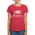 thumbnail image 1 of CafePress - I Love Glamping Women's Dark T Shirt - Women's Traditional Fit Dark T-Shirt, 1 of 4