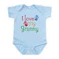 thumbnail image 1 of CafePress - I Love Grammy Infant Bodysuit - Baby Light Bodysuit, Size Newborn - 24 Months, 1 of 4