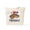thumbnail image 1 of CafePress - I Love Hamsters #02 Tote Bag - Unisex Canvas Tote Bag, Beige, 1-Piece, 1 of 9