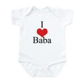 thumbnail image 1 of CafePress - I Love (Heart) Baba Infant Bodysuit - Baby Light Bodysuit, Size Newborn - 24 Months, 1 of 4