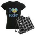 thumbnail image 1 of CafePress - I Love (Heart) Ducks - Women's Dark Pajamas, 1 of 4